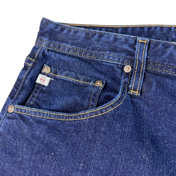 AG Adriano Goldschmied B-Type III Easy Jeans Men's Size 36 Dark Wash Denim - Picture 3 of 13